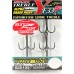 Decoy Treble Hook Y-F33F Silky Coat Finish