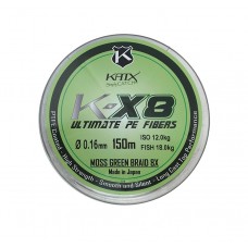 Katx K-X8 Moss Green Braid 150m